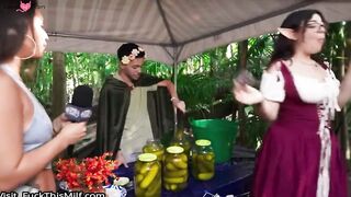 RenFest Role-Players Gangbanged By Hot Babes In A Wild Orgy
