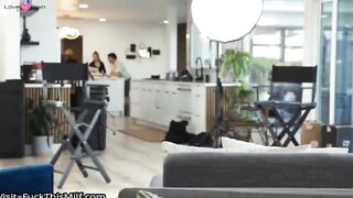 Behind The Scenes Footage of Babes Big Dick Porn Shoot with Abby Roads & Baby Gemini