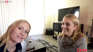 EmmaStarlett & MazzyGrace - Step-Daughter Threesomes Gone Wild