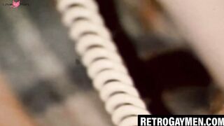 Vintage Gay - Old Man Jerking Off And Explosively Loading