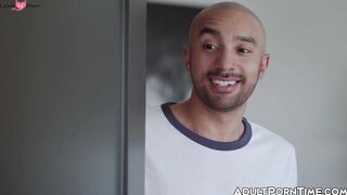 Asian Bombshell Kimmy KIMM Riding A Bald Dude's Big Dick In Hardcore Action