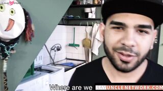 Colombia's Hunk Stud Triple-Fucked by Three Hot Guys in Hardcore Threesome