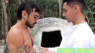 Charming-Fabien's Sensual Massage - Erotic Milk Bath with Sexy Latino Hunks