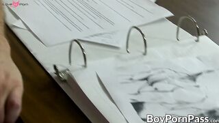 Ebony Twinks - Teacher's Pet Gets Detained And Fucked