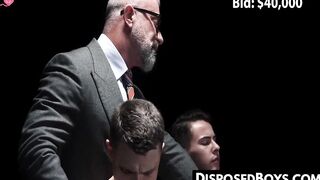 Hairy Bear Bottom Austyn barely legal Fucked Hard By Hunk Lance Charge In Rough Sex