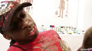 Interracial Passions - Black Guy Fucks White Pussy of Hot Erotic Surgeon