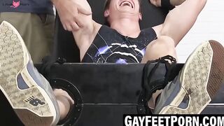 barely legal Jocks Bound And Fucked Hard In A Rough Threesome