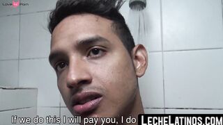 Ink-Stained barely legal Latin Stud Gets Raw Fucked And Facialed By Hunks
