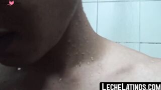 Ink-Stained barely legal Latin Stud Gets Raw Fucked And Facialed By Hunks