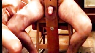 BDSM Dominatrix Flogged Submissive Guy's Bruising Body - MILF Domination