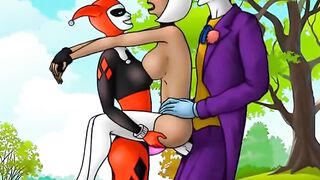Four-Way Orgasm Fest Featuring Popular Cartoon Characters