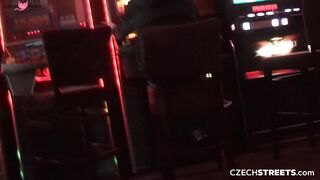Teen Gambling Adventure in Prague - Old Man Tricks women