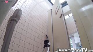 Asian Bombshells - Public Toilet Peek-A-Boos