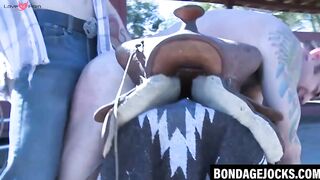 Unknown Master Yanks And Fucks Hard On Big Dick - Nick Moreschi