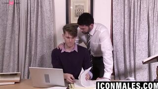 Billy-Santoros Greedy Anal Ride on Big Dick of Zachary Gray