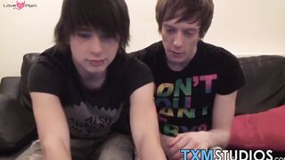 Anal Play & Sex - Twink Ass-Fucking Duo With Hot Guy Action