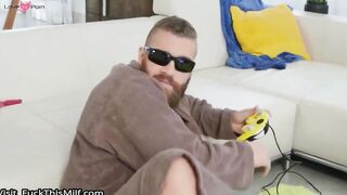 Barbie-like Blonde Babe Sucks And Rides Big Dick In Hardcore POV Fucking