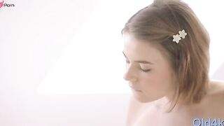 Adorably Sexy Brunette Babe Fucked & Licks Her Partner's Ass