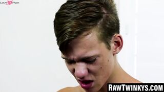Raw Twinks Hand Job & Anal Fuck with Hot Guy Next Door