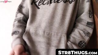 Straight-Guys_Solo\_Hunk_Jockstrap - Solo Jackoff & Cum Fest on Jocks Balls