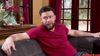 Step-Dad's Hot Blonde Daughter Skye West - Taboo Roleplay POV BJ