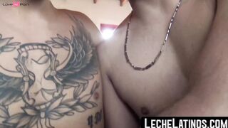 Raw & Bare Back Action! Hot Latin Jock Threesome
