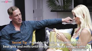 Stranger-in-the Park" - Blonde MILF Fucks Strange Guy In Public For Cash Rewards!