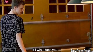 Hunter Sykes Fucks The crap Out Of Jimmy Little In A Poolside Threesome