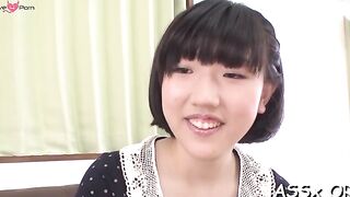 Busty JAV babe Hana Harukasuki enjoys rough sex in POV