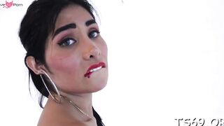 Anal Rough Sex with Hot Latina Transgender - Anal Freak Show