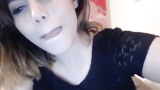 BBW Chubby Girl's Masturbation Session on Cam