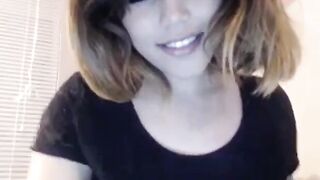 BBW Chubby Girl's Masturbation Session on Cam