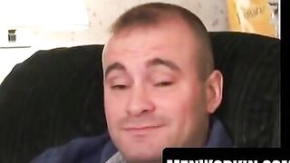 Hunk's Solo Masturbation - Big Load & Muscular Body
