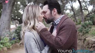 Blondie Babe Lily Larimmar Rides My Dick in POV Style - Hot Couple Sex