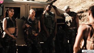 Machine Gunner Episode #1 - Hot Blonde Bombshell Fights Off Hordes of Zombies