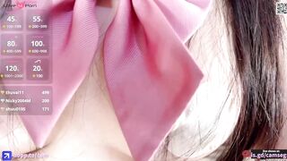 Asian Cutie XiaoXi's Panties Dropping Striptease & Masturbation Session