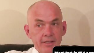 Bald Amateur Teasing Thick Dick In Kinky Solo Masturbation Session