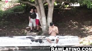 Three's Company - Raw Triple Threat Barebacks