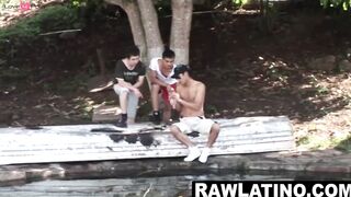 Three's Company - Raw Triple Threat Barebacks