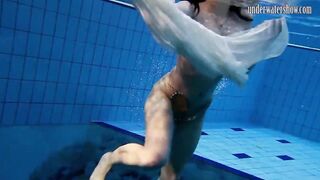 Swimming pool huge hooters 18 yo Andrea