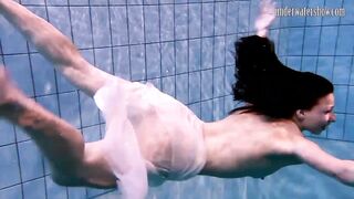 Swimming pool huge hooters 18 yo Andrea