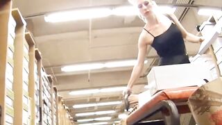 Goddess Asses With Underwear At The Shopping Mall