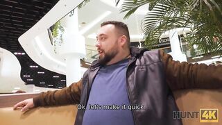HUNT4K. For money cuck permits hunter to pounded red-haired lover