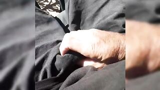 Fingered and trying to pounded myself with my turned on dick
