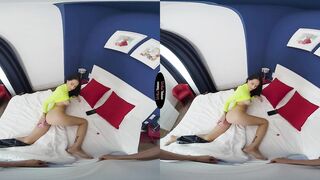 Anal workshop with step sister into VR porn