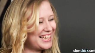 Humiliating cfnm brits suck and jerk creep