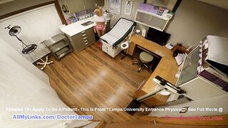 Long Tit Blonde Bella Inks Gyno Exam Caught On Spy