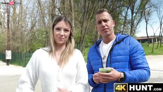 Stranger's Girlfriend Fucks For Cash - Paying Strangers To Fuck Their GF