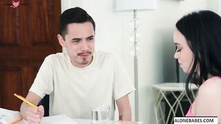 Swinging Stepmom Seduces Stepson For A Wild Threesome