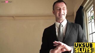 UK Sub Slut Passionately Dominated By Hardcore Stud